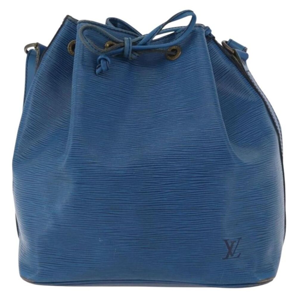 Louis Vuitton Petit Noe Nm Epi Leather Blue Leather Shoulder Bag Bag